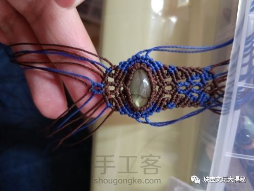 斜卷結戒指編制過程及日用品批發